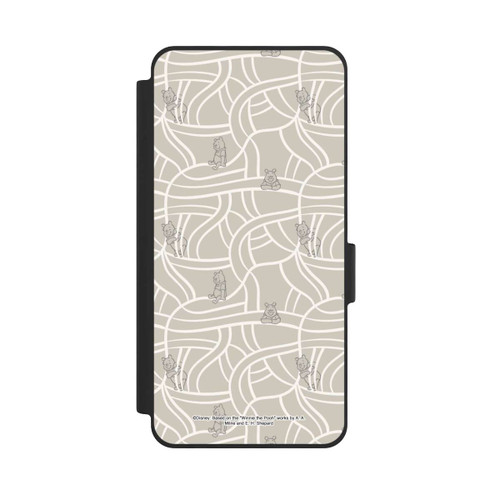 Samsung Galaxy S26 NIVOflip Winnie the Pooh Beige Pattern