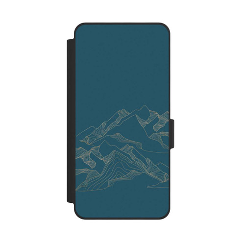 Samsung Galaxy S26 NIVOflip Berglandschaft blau