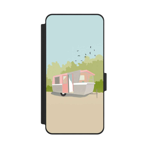 Samsung Galaxy S26 NIVOflip Retro Glamping by Roberta Murray
