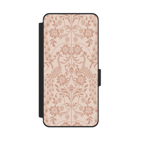 Samsung Galaxy S26 NIVOflip Vintage Peacock Garden Arts and Crafts Floral