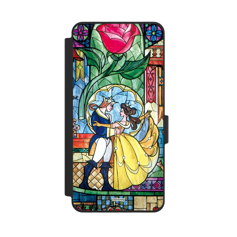 Galaxy S26 NIVOflip Die Schöne und das Biest - Glasfenster