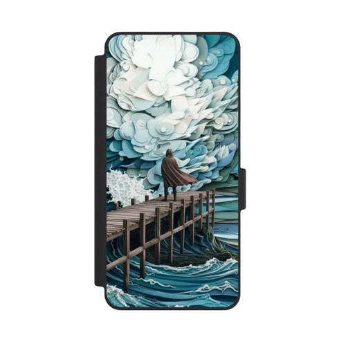 Samsung Galaxy S26 NIVOflip Stürmische See mit KI