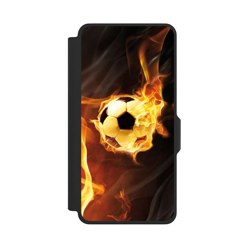 Galaxy S26+ NIVOflip Fußball in Flammen