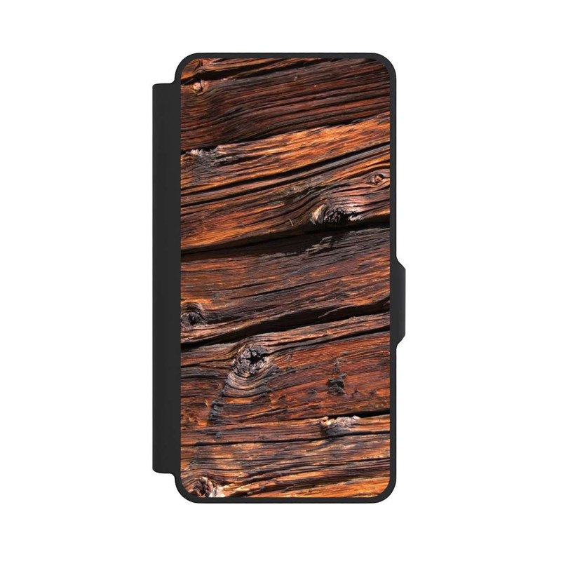 Galaxy S26+ NIVOflip Verwitterte Holzplanken