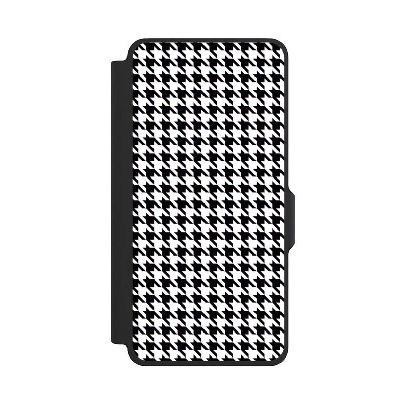 Galaxy S26+ NIVOflip Hahnentritt Schwarz Weiß