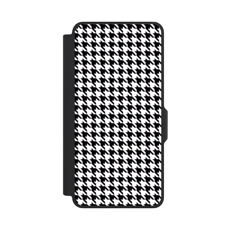 Galaxy S26+ NIVOflip Hahnentritt Schwarz Weiß