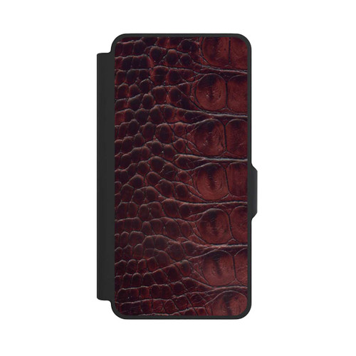 Samsung Galaxy S26+ NIVOflip Cuir de Crocodile