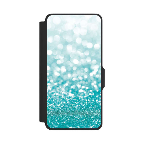 Samsung Galaxy S26+ NIVOflip Petrol Glitzer Look