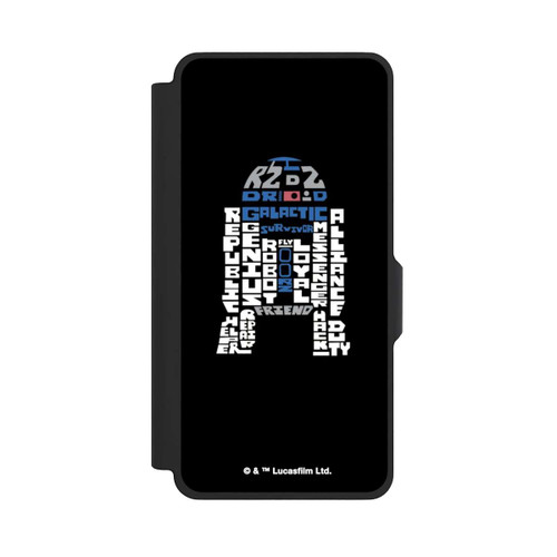 Samsung Galaxy S26+ NIVOflip R2-D2 Typo Graphic