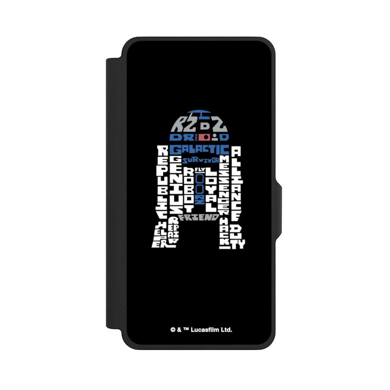Galaxy S26+ NIVOflip R2-D2 Typo Graphic