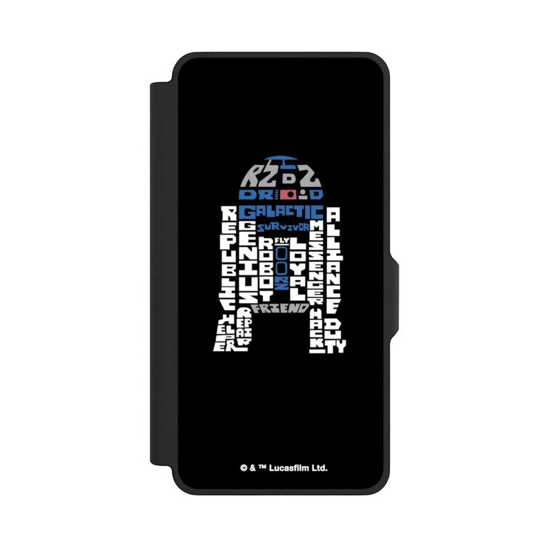 Galaxy S26+ NIVOflip R2-D2 Typo Graphique