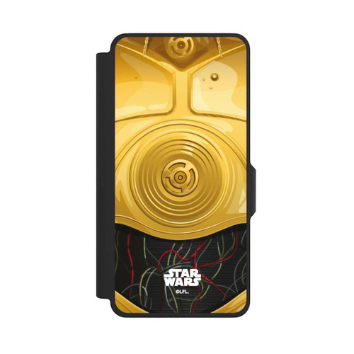 Samsung Galaxy S26+ NIVOflip C3PO Closeup