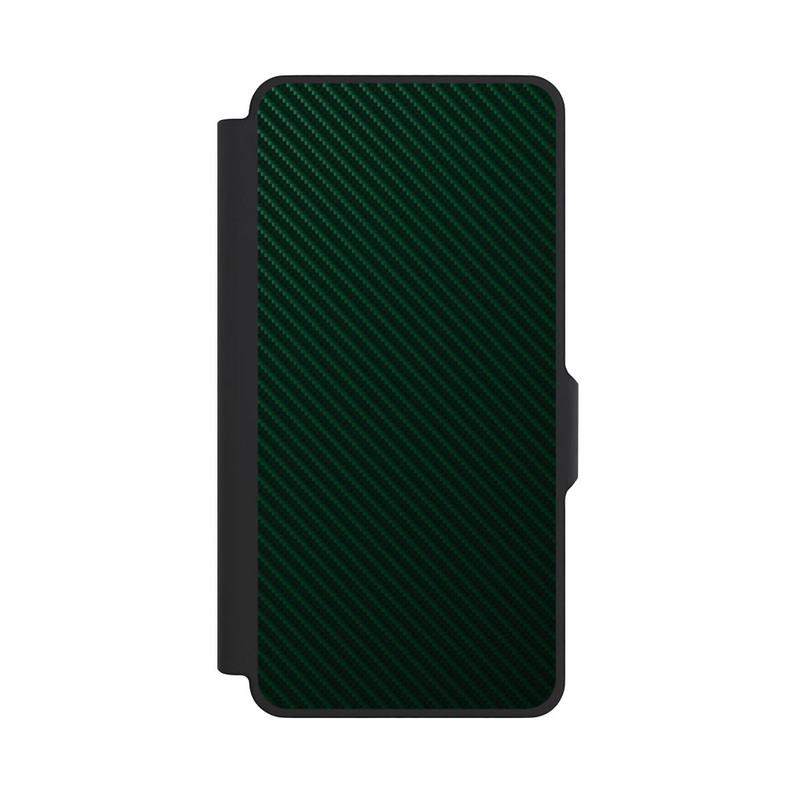 Galaxy S26+ NIVOflip Vert de course britannique Carbone