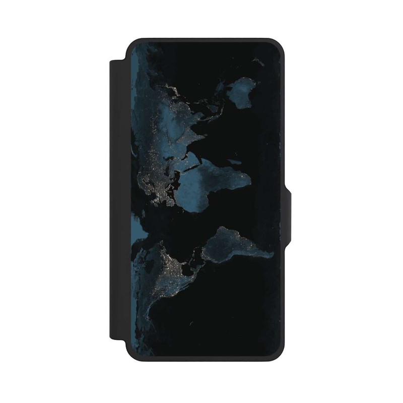 Galaxy S26+ NIVOflip Nightlight Worldmap