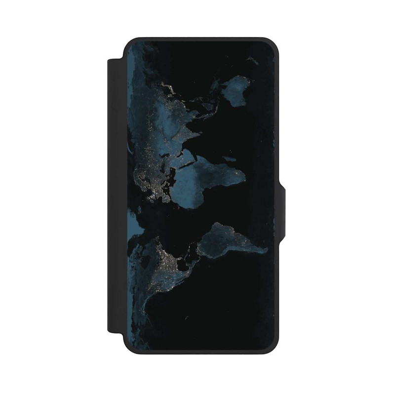 Galaxy S26+ NIVOflip Nightlight Worldmap