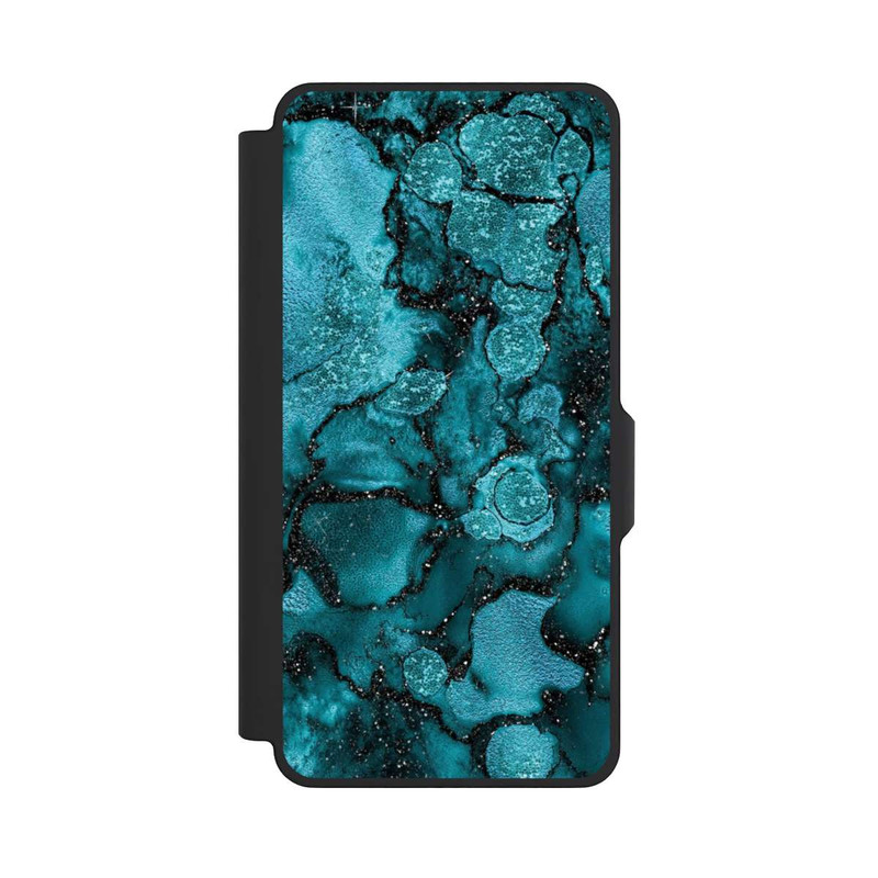 Galaxy S26+ NIVOflip  Blauer Glitzerlook