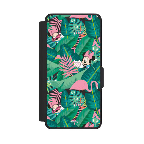 Samsung Galaxy S26+ NIVOflip Minnie Summer Palmblätter ohne Hintergrund