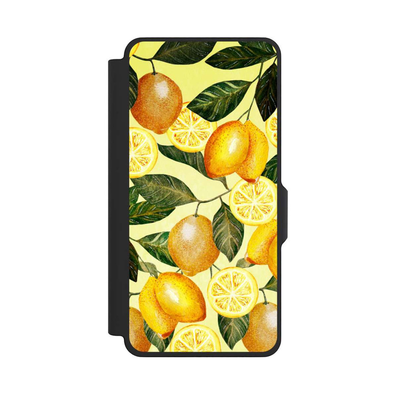 Galaxy S26+ NIVOflip Gelber Sommer mit Zitronen