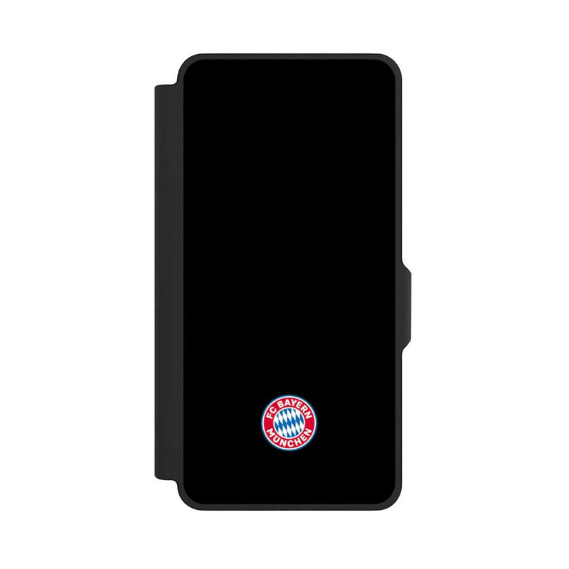 Galaxy S26+ NIVOflip Logo FCB Classique Petit - Coloré sur Fond Noir