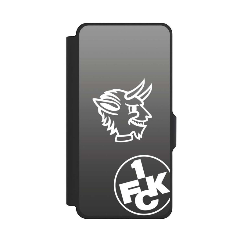 Galaxy S26+ NIVOflip Teufelskopf FCK auf Schwarz