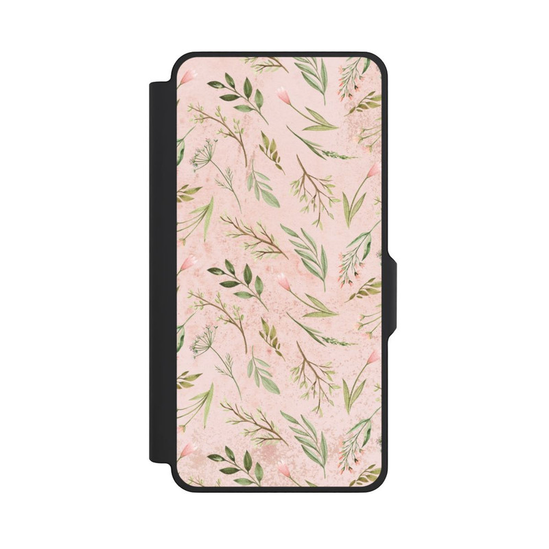 Galaxy S26+ NIVOflip Floral Marble Pink