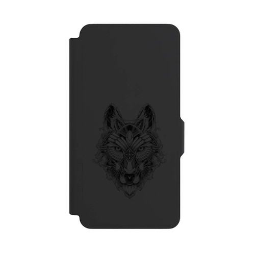 Samsung Galaxy S26+ NIVOflip Wolf Mandala ohne Hintergrund