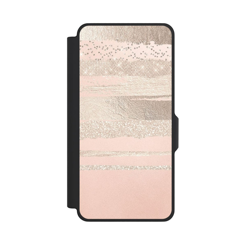 Galaxy S26+ NIVOflip Couches de paillettes (Rosé/Argent) Glitterlook