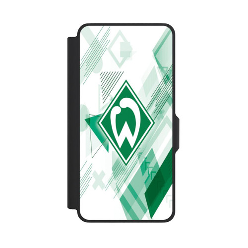 Samsung Galaxy S26+ NIVOflip Weiße Grafikelemente - Werder Bremen
