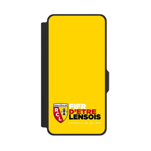 Samsung Galaxy S26+ NIVOflip Fond Logo RCL Jaune