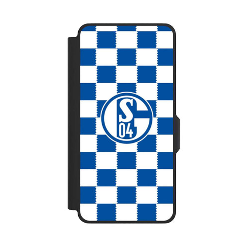 Samsung Galaxy S26+ NIVOflip Muster Schalke 04