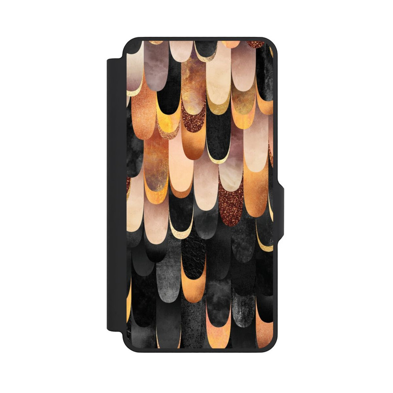 Galaxy S26+ NIVOflip Plumes Cuivre et Noir