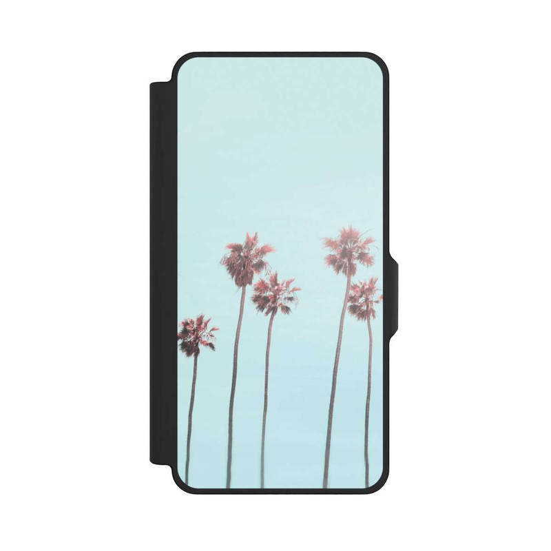Galaxy S26+ NIVOflip Paradis des palmiers de plage rose