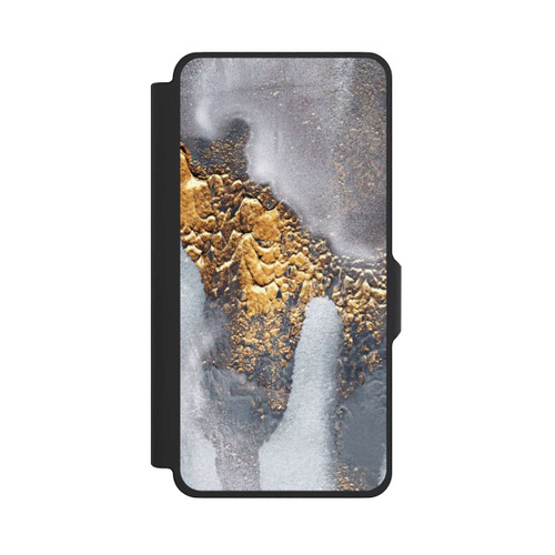 Samsung Galaxy S26+ NIVOflip Beton-Gold-Glitzerlook