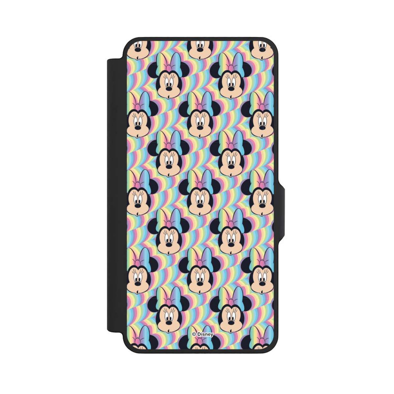 Galaxy S26+ NIVOflip Minnie Visages d'arc-en-ciel