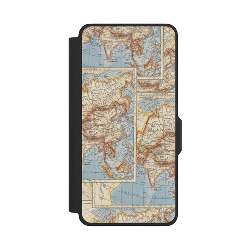 Samsung Galaxy S26+ NIVOflip World Map Vintage