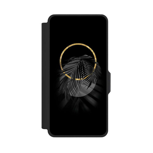 Samsung Galaxy S26+ NIVOflip Black Tropical Leaf