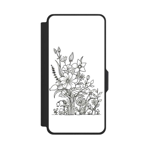 Samsung Galaxy S26+ NIVOflip Flowers Line Art