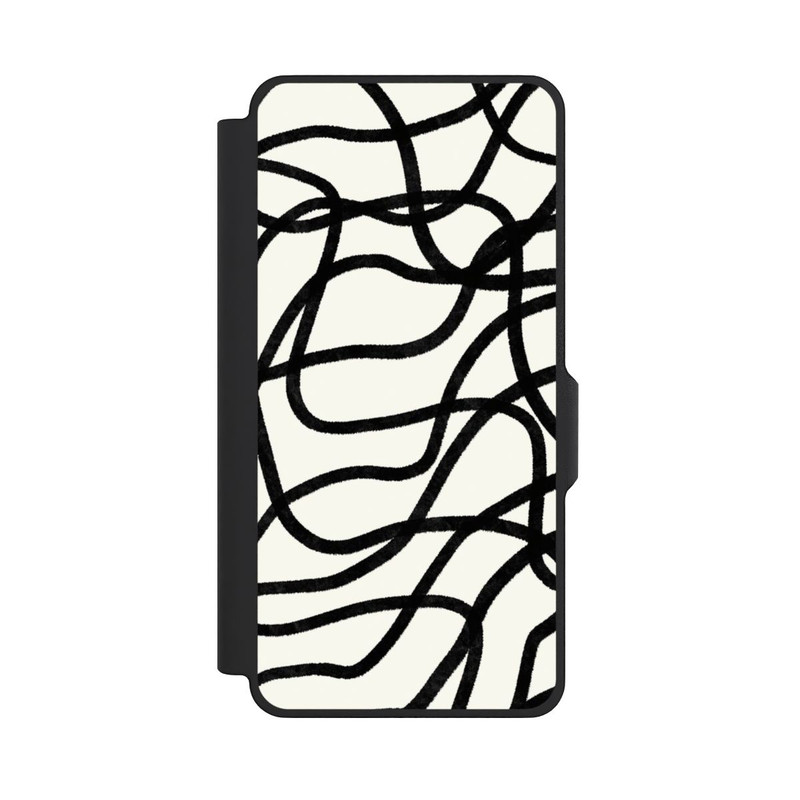 Galaxy S26+ NIVOflip Lignes noires