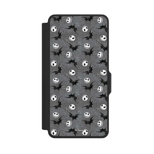 Samsung Galaxy S26+ NIVOflip Jack Grey Pattern Tim Burtons Nightmare before Christmas