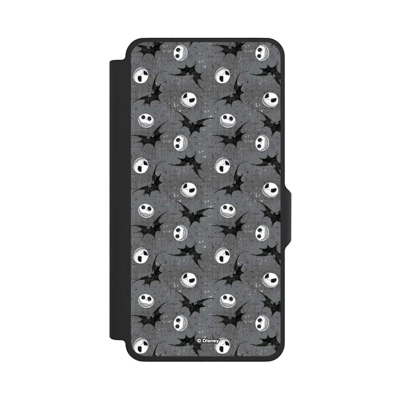 Galaxy S26+ NIVOflip Jack Grey Pattern Tim Burtons Nightmare before Christmas