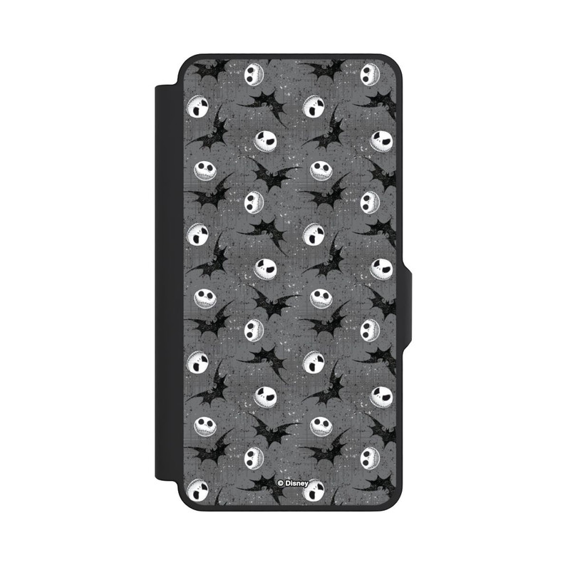 Galaxy S26+ NIVOflip Jack Grey Pattern Tim Burtons Nightmare before Christmas