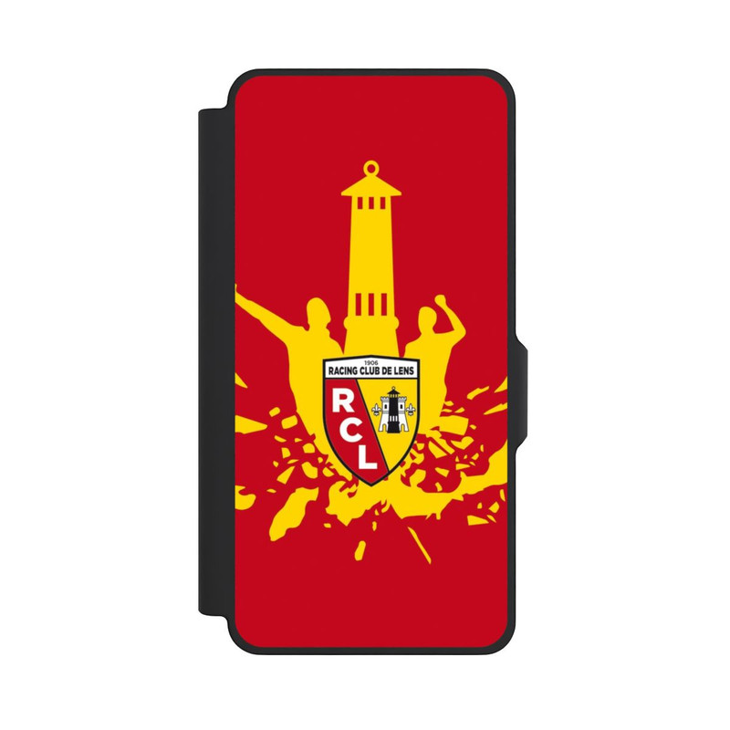 Galaxy S26+ NIVOflip RC Lens Turm Gelb auf Rot