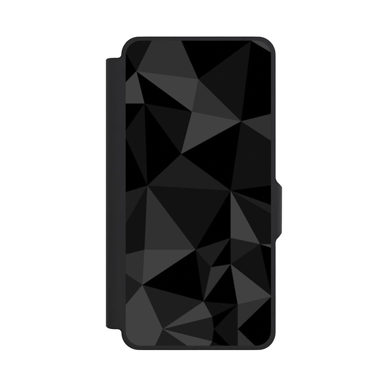 Galaxy S26+ NIVOflip Polygon Pattern Black