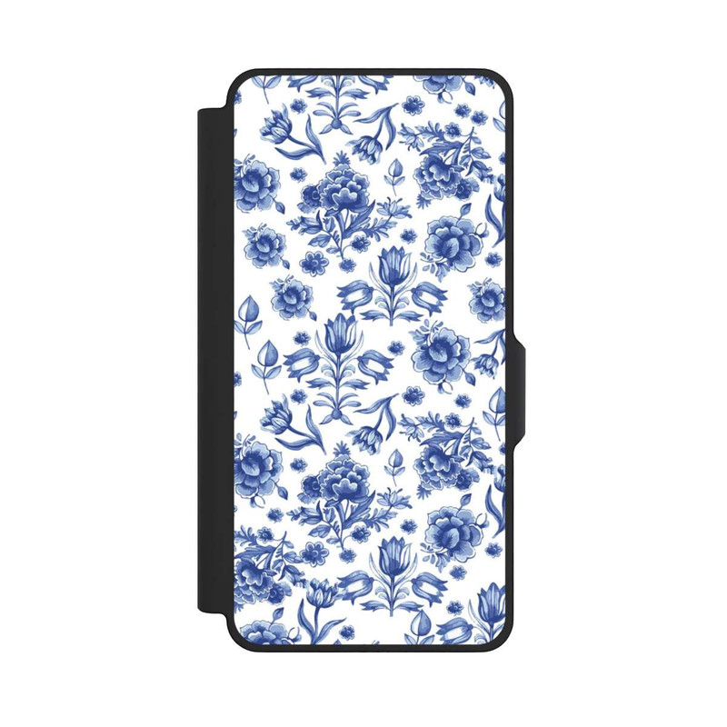 Galaxy S26+ NIVOflip Blaues Blumenmuster