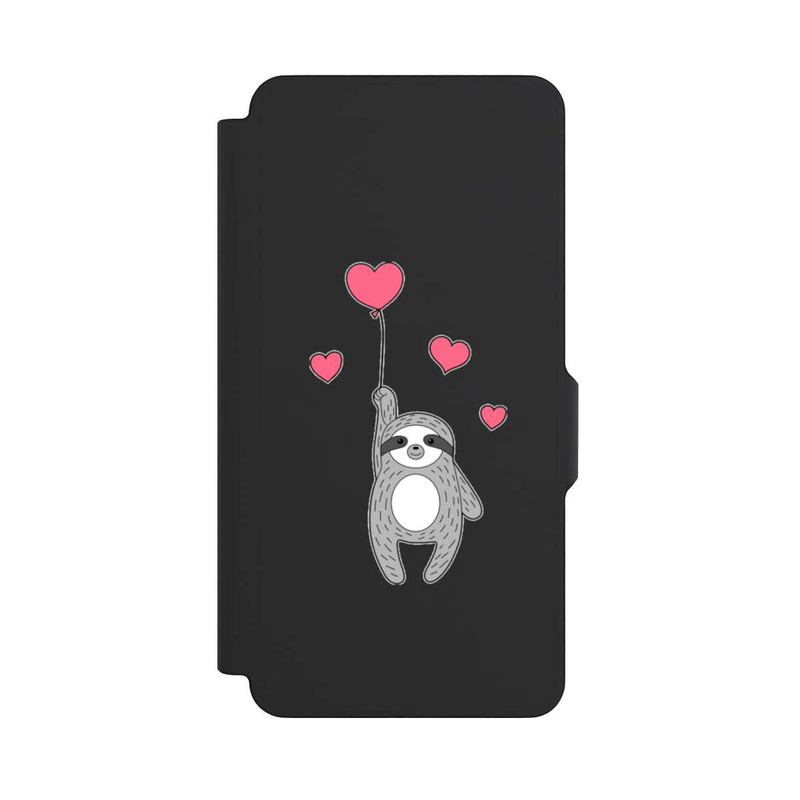 Galaxy S26+ NIVOflip Love Sloth Transparent