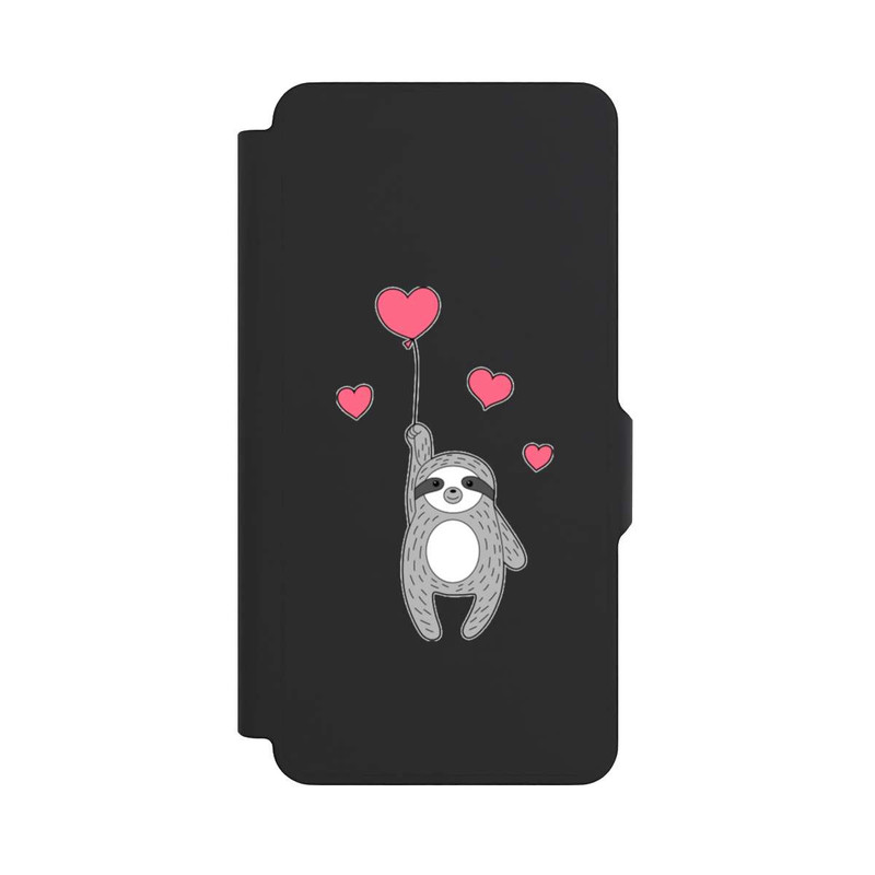 Galaxy S26+ NIVOflip Love Sloth Transparent