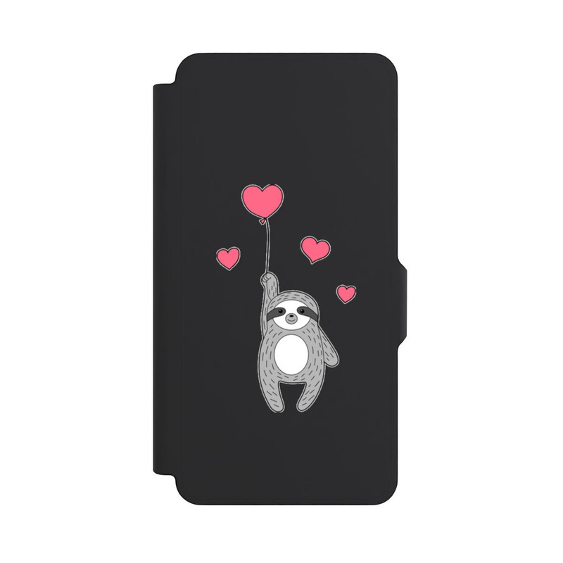 Galaxy S26+ NIVOflip Love Sloth Transparent