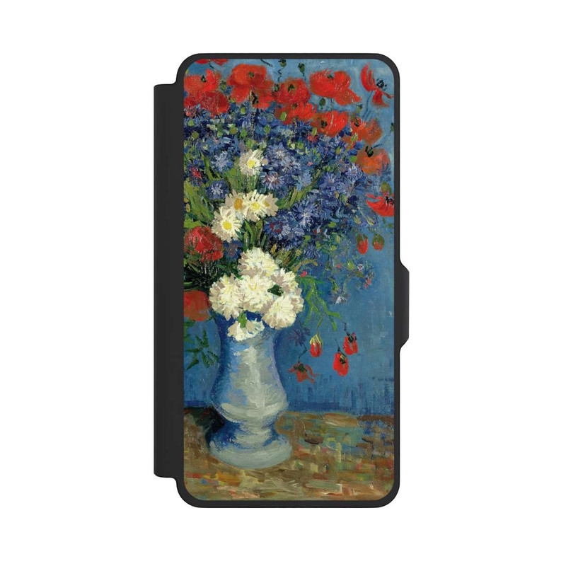 Galaxy S26+ NIVOflip Stillleben Vase mit Kornblumen und Mohnblumen von Vincent Van Gogh