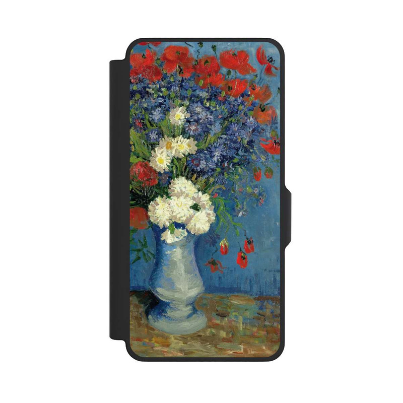 Galaxy S26+ NIVOflip Vase avec Bleuets et Coquelicots - Vicent Van Gogh