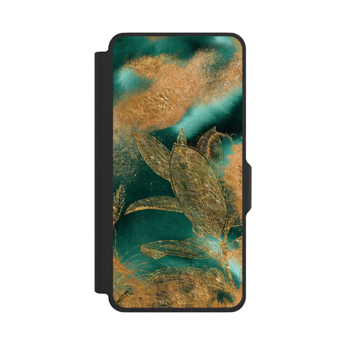 Samsung Galaxy S26+ NIVOflip Gold und Grün Natur